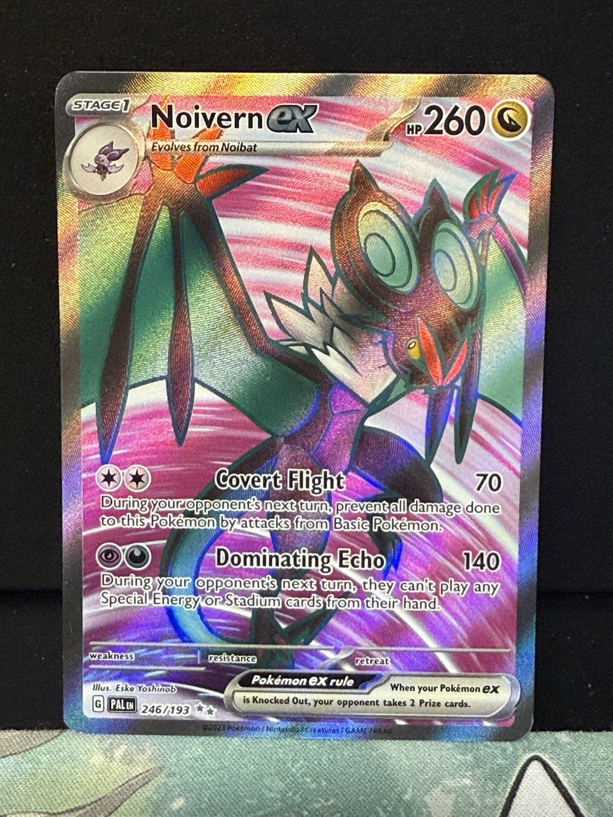 Noivern EX - 246/193 - Paldea Evolved - Holo