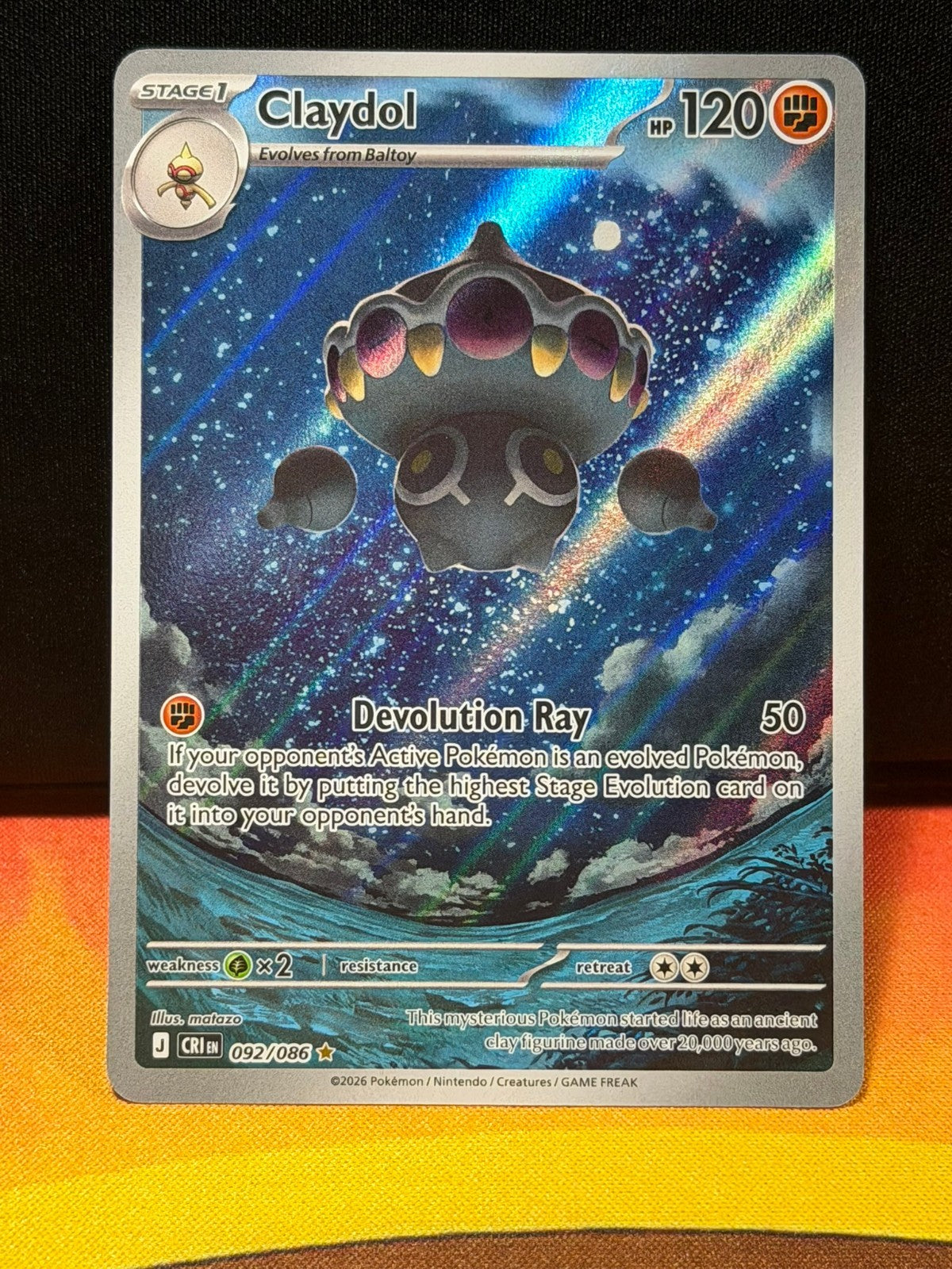 Claydol - 092/086 - Chaos Rising