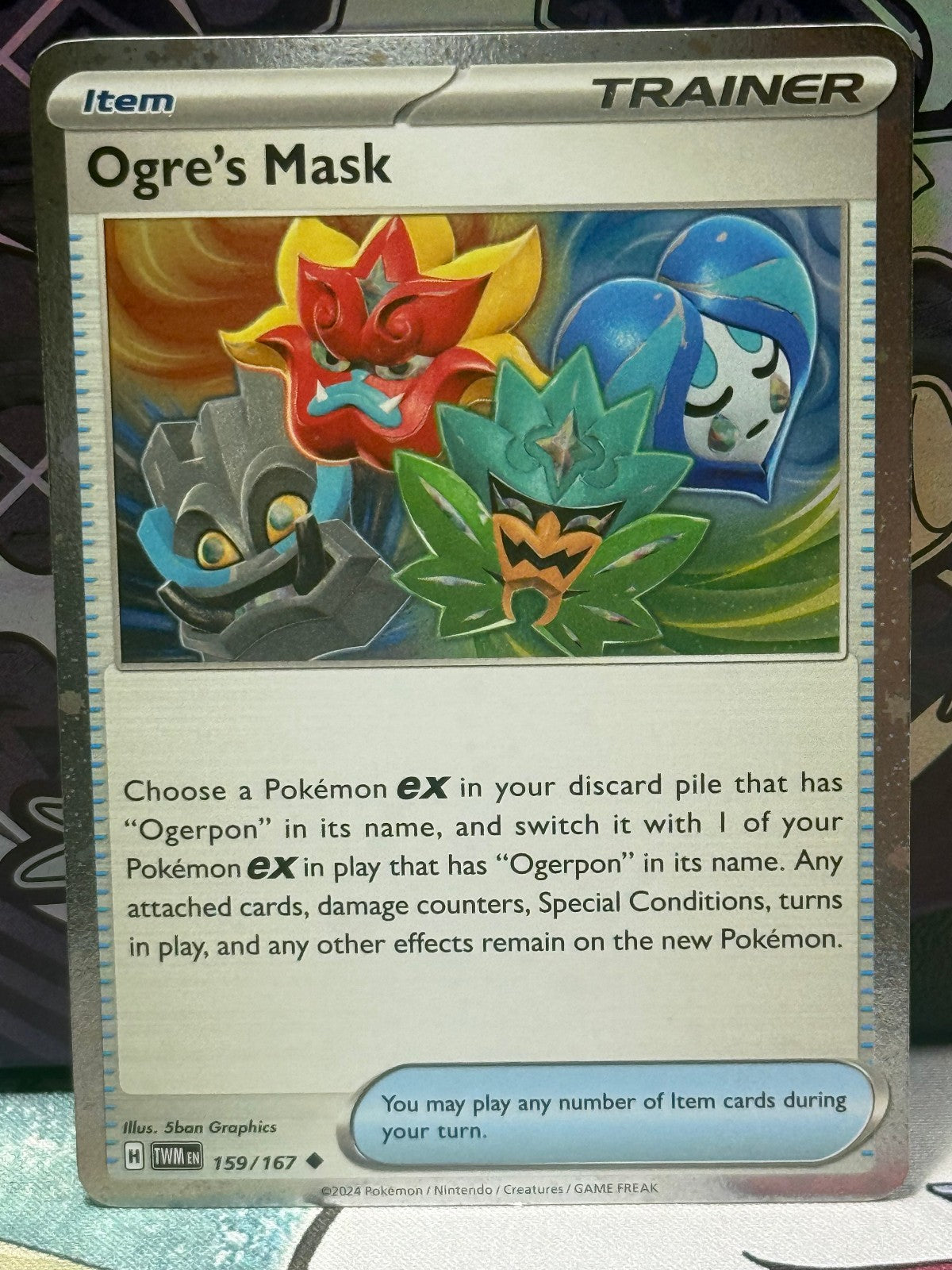 Ogre's Mask - Twilight Masquerade (Cosmos Holo Promo) - 159/167