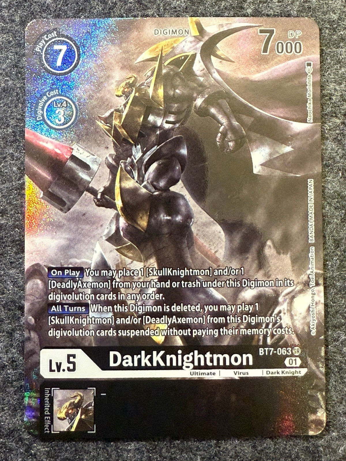 DarkKnightmon -Next Adventure - BT7-063 - Holo