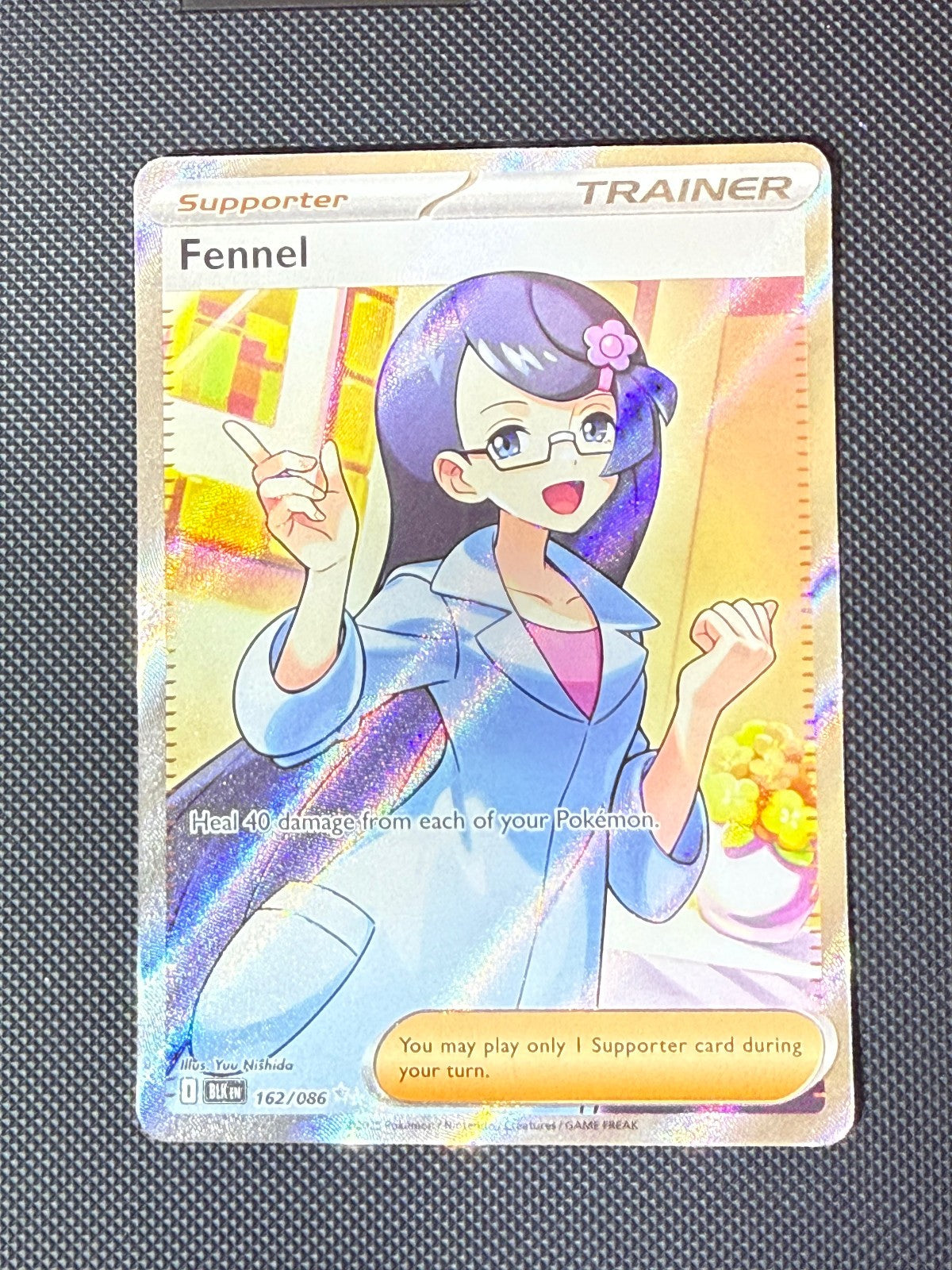 Fennel - 162/086 - Black Bolt - Holo