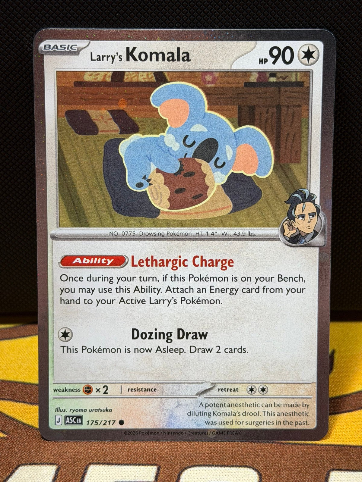 Larry's Komala - 175/217 - Ascended Heroes - Cosmos Holo