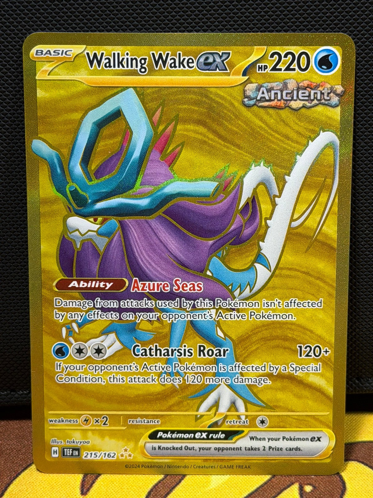 Walking Wake EX - 215/162 - Temporal Forces