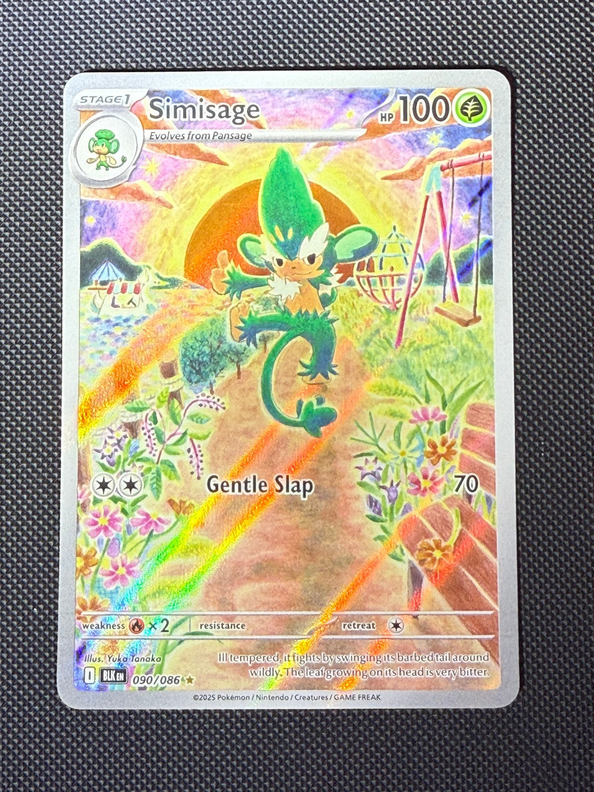 Simisage - 090/086 - Black Bolt - Holo