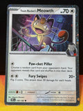 Team Rocket's Meowth - 149/182 - Cosmos Holo