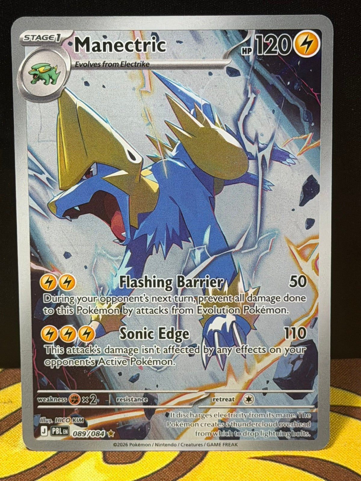 Manectric - 089/084 - Pitch Black