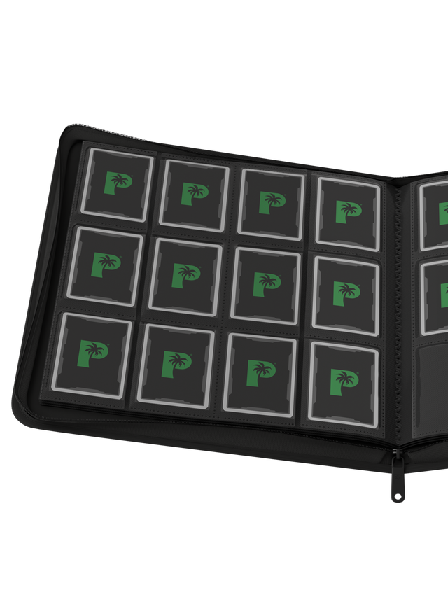 Palms Off Gaming 12 Pocket Zip Binder