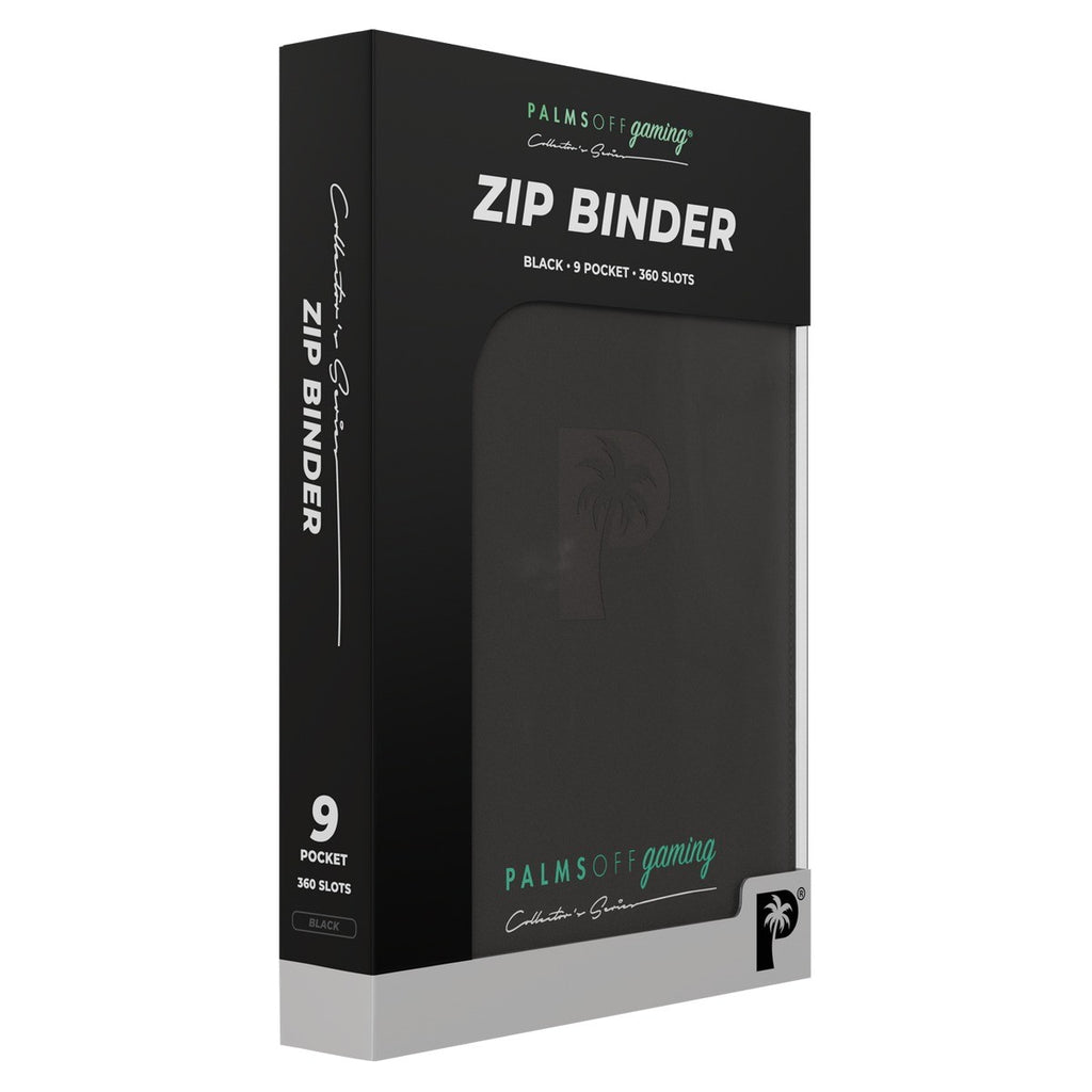 Palms Off Gaming 9 Pocket Zip Binder