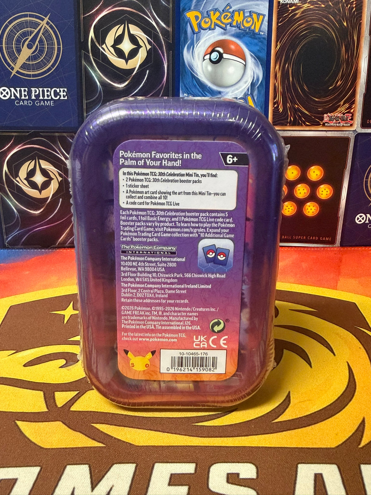 Pokemon 30th Anniversary Mini Tin
